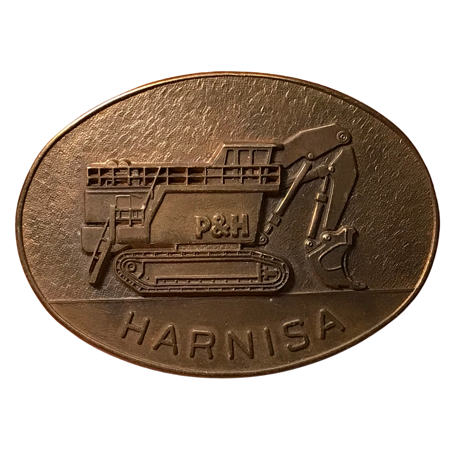 RARE Vintage 1980's P&H Harnisa Belt Buckle
